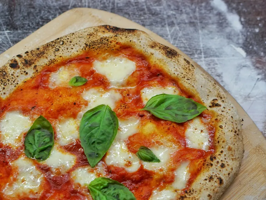 Illustrative photo of a woodfired pizza